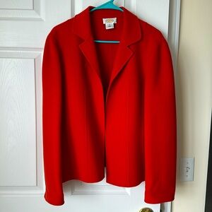 Talbot’s 100% wool loose construct blazer